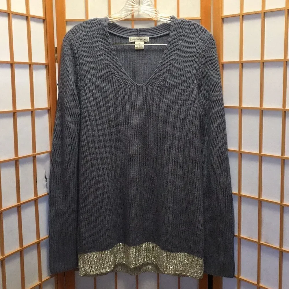 Liz Claiborne Vneck Sweater